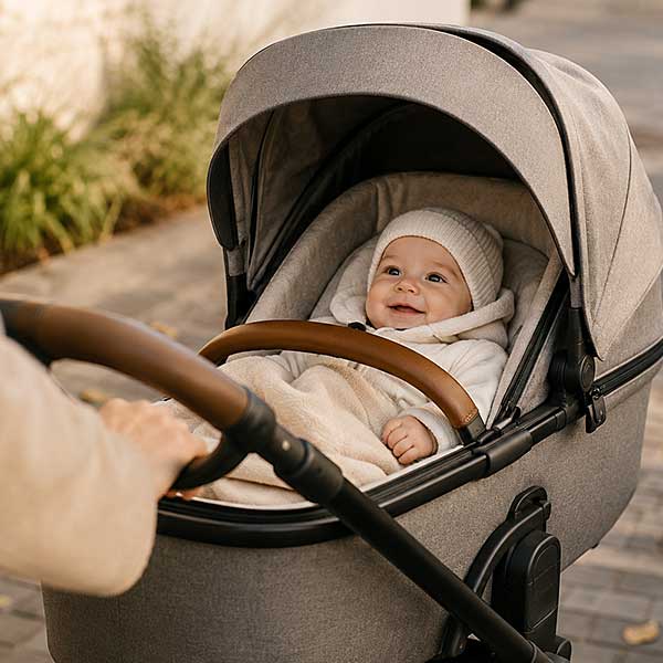 Kinderwagen, wandelwagen, buggy of Maxi Cosi? Ontdek de verschillen en lees wanneer je welk systeem gebruikt voor je baby of peuter.