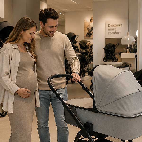 Kinderwagen, wandelwagen, buggy of Maxi Cosi? Ontdek de verschillen en lees wanneer je welk systeem gebruikt voor je baby of peuter.